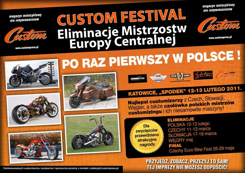 Custom Festival - Eliminacje Mistrzostw Europy Centralnej.