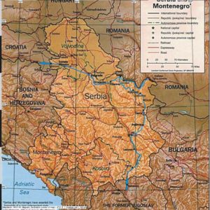 Do Albanii 2009 - trasa przez Serbię