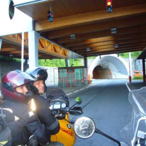 Do Albanii 2009 - tunelowa granica Austria-Słowenia