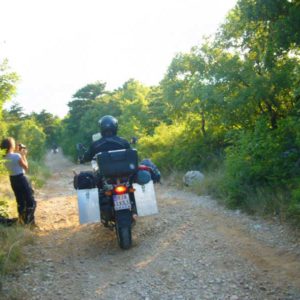 Do Albanii 2009 - poszukiwanie noclegu na dziko w Chorwacji