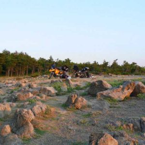 Do Albanii 2009 - nocleg na dziko w Chorwacji