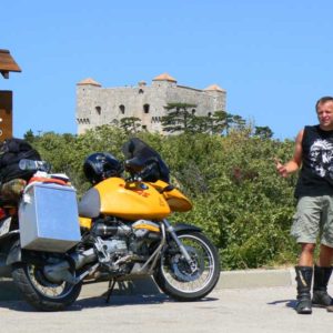 Do Albanii 2009 - zamek Senj w Chorwacji