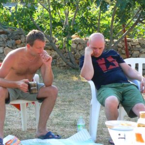 Do Albanii 2009 - obmyślanie dalszego planu trasy