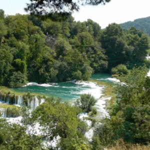 Do Albanii 2009 - Park Narodowy Krka w Chorwacji