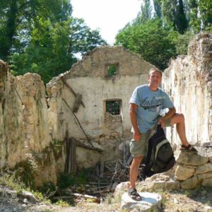 Do Albanii 2009 - północna część Parku Narodowego Krka w Chorwacji