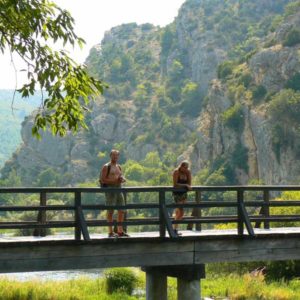 Do Albanii 2009 - północna część Parku Narodowego Krka w Chorwacji