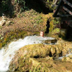 Do Albanii 2009 - północna część Parku Narodowego Krka w Chorwacji