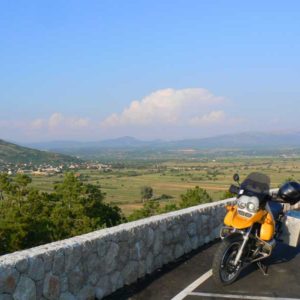 Do Albanii 2009 - w drodze powrotnej na kemping w Chorwacji