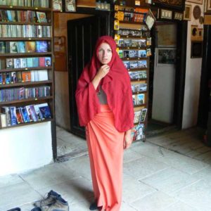 Do Albanii 2009 - klasztor Derwiszów, Blagaj w Bośni i Hercegowinie