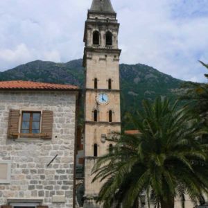 Do Albanii 2009 - Perast w Czarnogórze