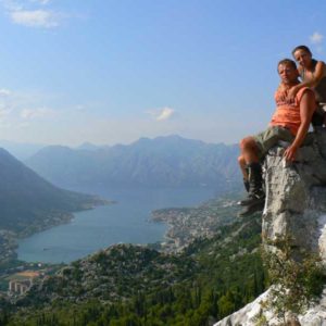 Do Albanii 2009 - Boka KOtorska w Czarnogórze