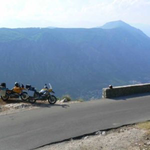 Do Albanii 2009 - Boka KOtorska w Czarnogórze