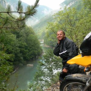 Do Albanii 2009 - kanion rzeki Tara w Czarnogórze