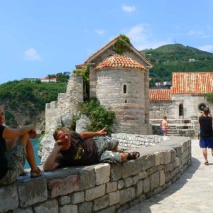 Do Albanii 2009 - Budwa w Czarnogórze