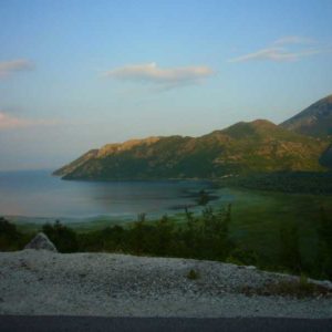 Do Albanii 2009 - Szkoderskie Jezioro w Czarnogórze