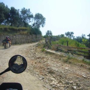Do Albanii 2009 - droga do Kruji w Albanii