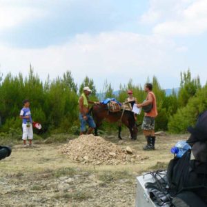 Do Albanii 2009 - bezdroża w drodze do Gjirokastra w Albanii