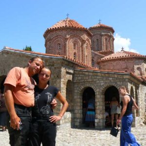 Do Albanii 2009 - klasztor św. Nauma w Macedonii