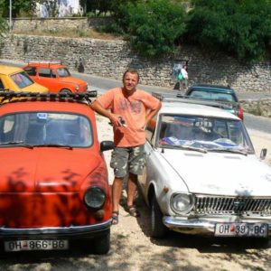 Do Albanii 2009 - macedońskie zabytki drogowe