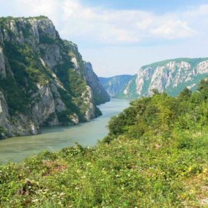 Do Albanii 2009 - Serbia, kanion Derdap na Dunaju