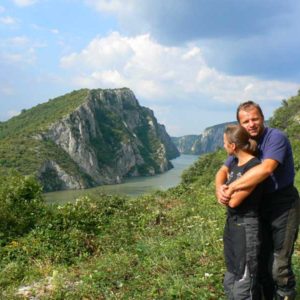 Do Albanii 2009 - Serbia, kanion Derdap na Dunaju