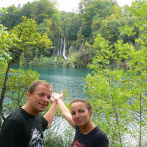 Do Albanii 2009 - Park Narodowy Plitwickie Jeziora w Chorwacji