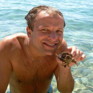 Do Albanii 2009 - chorwacki krab pustelnik z Chorwacji