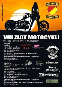 VIII Zlot Motocykli - Maniów k. Sobótki