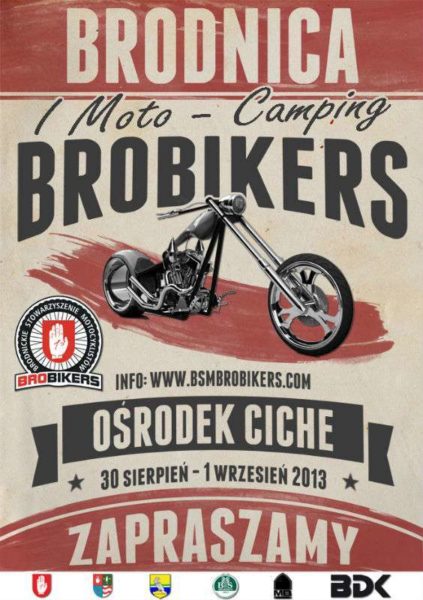I Moto-Camping Brobikers nad Jeziorem Ciche k/Brodnicy