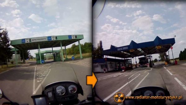 Wyprawa motocyklowa – Bułgarski Bastion Komunizmu. Przejście graniczne węgiersko-serbskie.