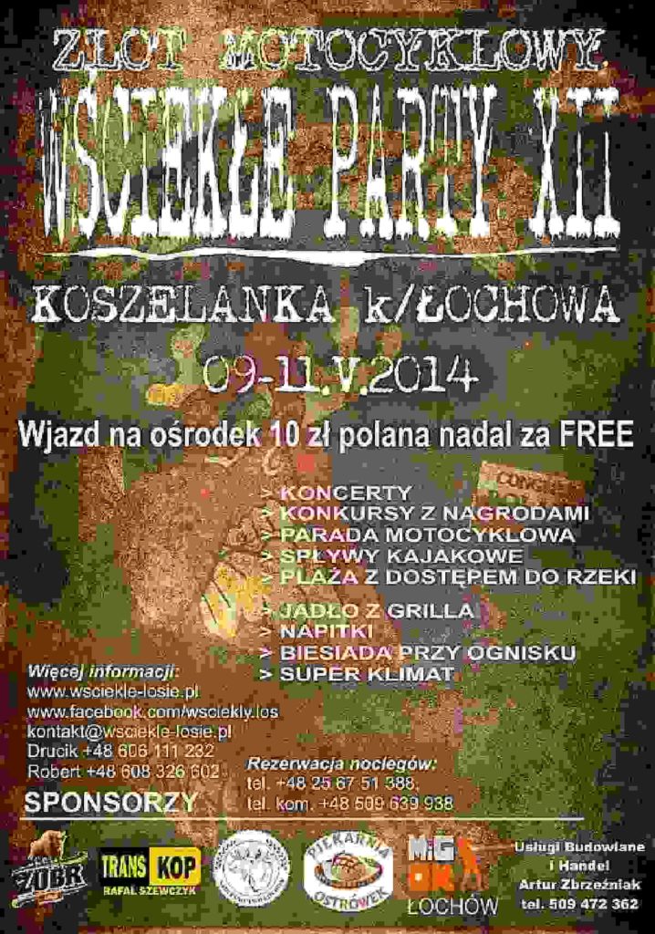 Wściekłe Party XII – Koszelanka koło Łochowa
