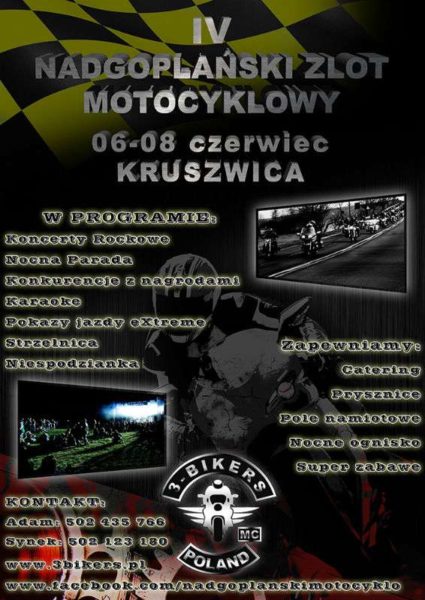 IV Nadgoplański Zlot Motocyklowy 6-8-06.2014 – Kruszwica