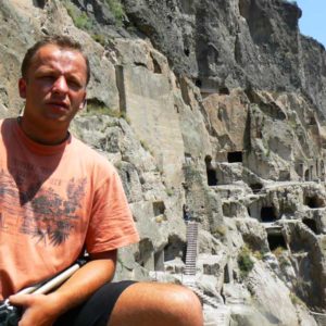 Gruzja motocyklowo 2010 – wyprawa na magiczne Zakaukazie - skane miasto Wardzia