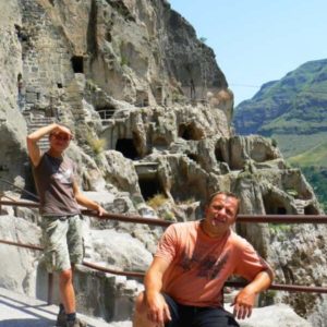 Gruzja motocyklowo 2010 – wyprawa na magiczne Zakaukazie - skane miasto Wardzia