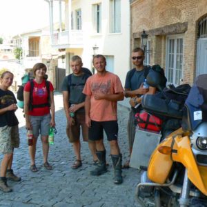Gruzja motocyklowo 2010 – wyprawa na magiczne Zakaukazie - Gruzja - rodacy w Signagi