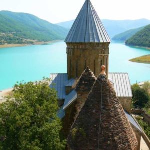 Gruzja motocyklowo 2010 – wyprawa na magiczne Zakaukazie - Gruzja - twierdza Ananuri