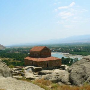 Gruzja motocyklowo 2010 – wyprawa na magiczne Zakaukazie - Gruzja - skalne miasto w Upliscyche