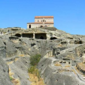 Gruzja 2010 – wyprawa na magiczne Zakaukazie - Gruzja - skalne miasto w Upliscyche