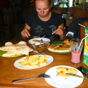 Gruzja 2010 – wyprawa na magiczne Zakaukazie - degustacja gruzińskich potraw