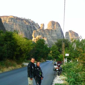 Wyprawa motocyklowa do Grecji - 2008 - Grecja, w Meteorach/Μετέωρα/Meteora
