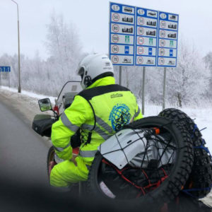 Nordkapp zimą - śniegiem po oczach 2018