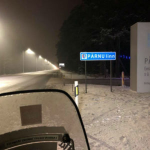 Nordkapp zimą - śniegiem po oczach 2018