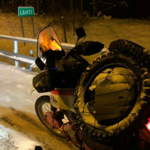 Nordkapp zimą - śniegiem po oczach 2018