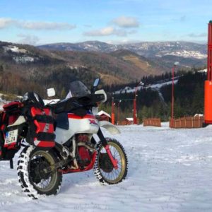 VIII Nasze Wyprawy Motocyklowe - Nordkapp zimą – śniegiem po oczach