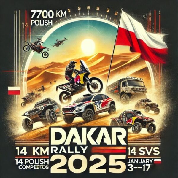Rajd Dakar 2025 – 14 Polskich Zawodników | 7700 km | 3-17 stycznia |