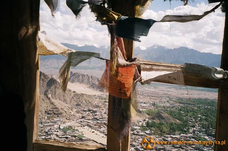 Miejscowość Leh położona powyżej 3000 m.n.p.m. - Himalaje - Indie 2011