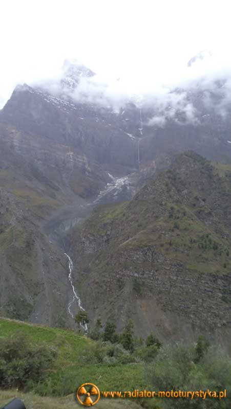 Wodospad z chmur - Himalaje - Indie 2011