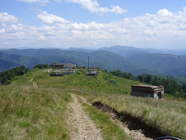 Dwa enduro na połoninach - Zakarpacie 2010