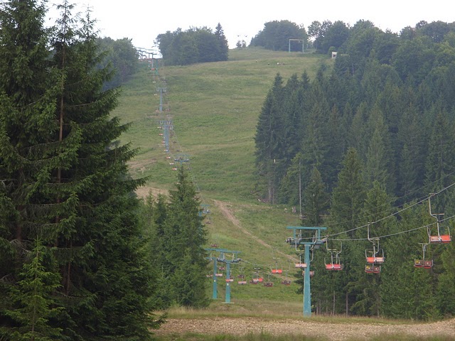 Dwa enduro na połoninach - Zakarpacie 2010