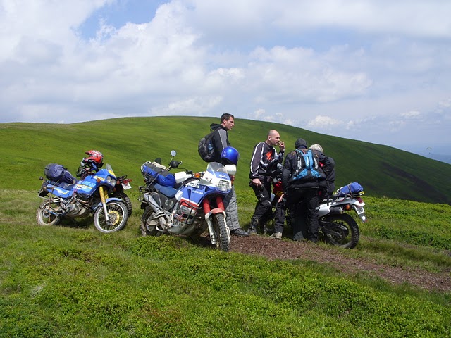 Dwa enduro na połoninach - Zakarpacie 2010